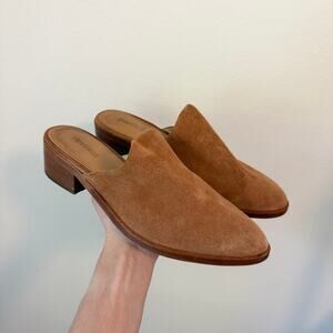 Soludos Leather Suede Venetian Mule Sz 8 C015